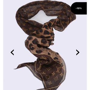 Louis Vuitton silk scarf